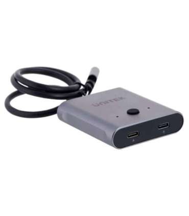 Unitek two-way Signal Switch USB-C, 2 in 1 out 4K