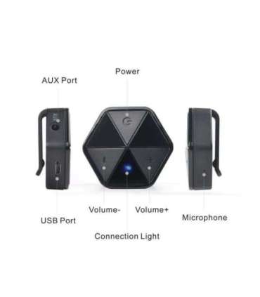 Bluetooth receiver adapter with Audiocore AC815 - HSP, HFP, A2DP, AVRCP clips