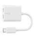 Belkin F7U081BTWH interface hub USB Type-C White