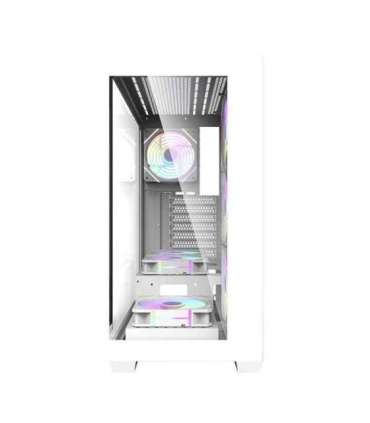 Computer case  Darkflash DS900 (white) + 7 ARGB Fans