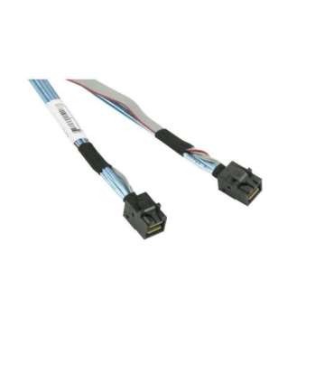 Supermicro CBL-SAST-0593 Serial Attached SCSI (SAS) cable 0.6 m Blue, Grey