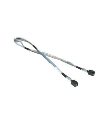 Supermicro CBL-SAST-0593 Serial Attached SCSI (SAS) cable 0.6 m Blue, Grey