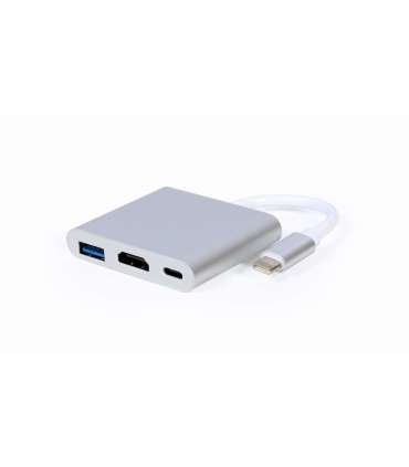 Gembird A-CM-HDMIF-02-SV USB graphics adapter Silver