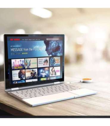 j5create JVAW62 ScreenCast USB-C® Wireless Display HDMI™ Extender, White and Orange