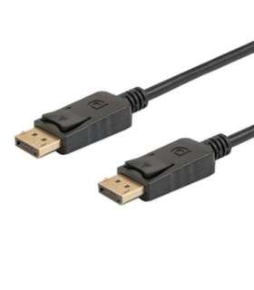 Savio CL-137 DisplayPort cable 3 m Black