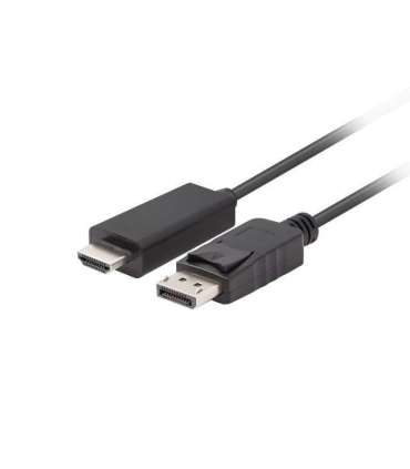 Lanberg CA-DPHD-11CC-0030-BK cable gender changer DisplayPort HDMI Black