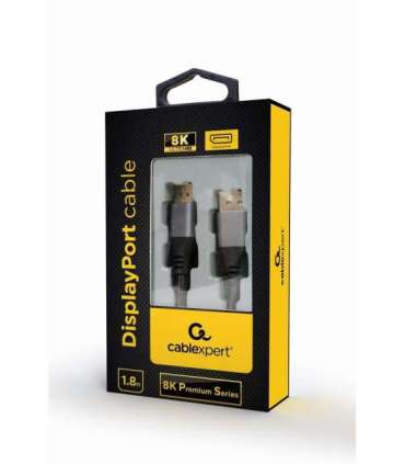 Gembird CC-DP8K-6 DisplayPort cable, 8K premium series, 1.8 m