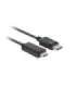 Lanberg CA-DPHD-11CC-0050-BK cable gender changer DisplayPort HDMI Black