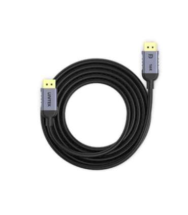 UNITEK C1626GY01-1.5M DisplayPort cable Black, Grey