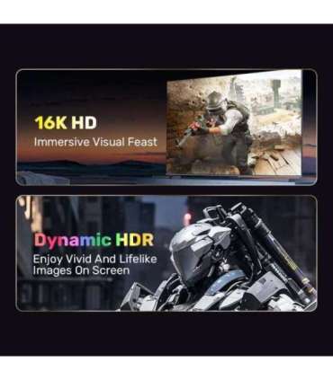 UNITEK C1626GY01-1.5M DisplayPort cable Black, Grey