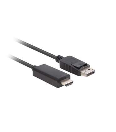 Lanberg CA-DPHD-11CC-0010-BK cable gender changer DisplayPort HDMI Black