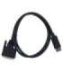 HL HL31914 video cable adapter 1 m DisplayPort DVI-I Black