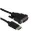 HL HL31914 video cable adapter 1 m DisplayPort DVI-I Black