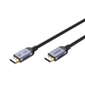 UNITEK C1628GY01-3M DisplayPort cable Black, Grey