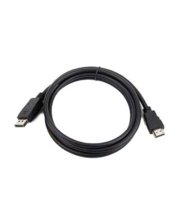 Gembird CC-DP-HDMI-10M DisplayPort to HDMI cable (not bi-directional), 10m, black
