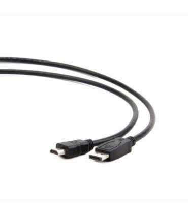 Gembird CC-DP-HDMI-5M video cable adapter HDMI + 3.5mm VGA (D-Sub) Black