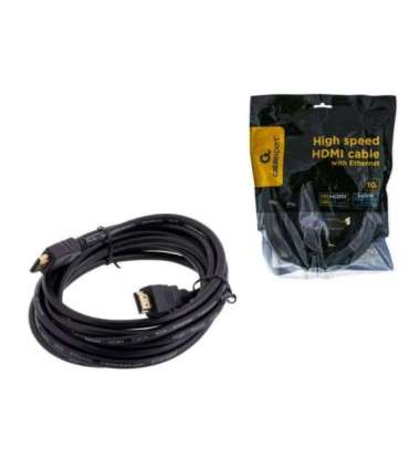 Gembird 10m HDMI M/M HDMI cable HDMI Type A (Standard) Black