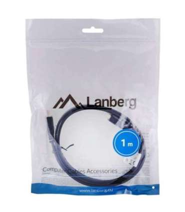 Lanberg CA-HDMI-21CU-0010-BK HDMI cable 1 m HDMI Type A (Standard) Black