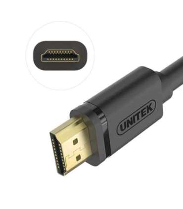 UNITEK Y-C138M HDMI cable 2 m HDMI Type A (Standard) Black