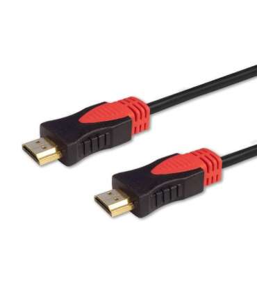 Savio CL-95 HDMI cable 1,5 m HDMI Type A (Standard) Black,Red