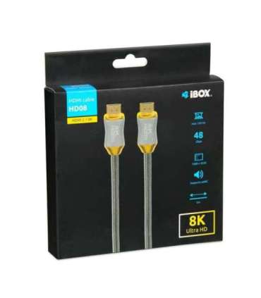 HDMI cable I-BOX HD08 HDMI 2.1 8K, 2M