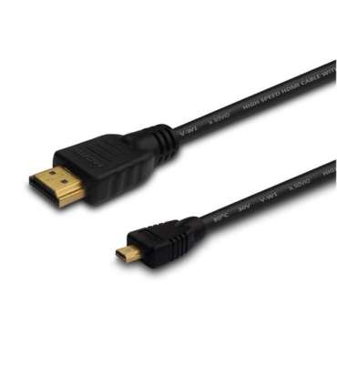 Savio CL-39 HDMI cable 1 m HDMI Type A (Standard) HDMI Type D (Micro) Black