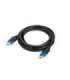 Lanberg CA-HDMI-30CC-0018-BK HDMI cable 1.8 m HDMI Type A (Standard) Black