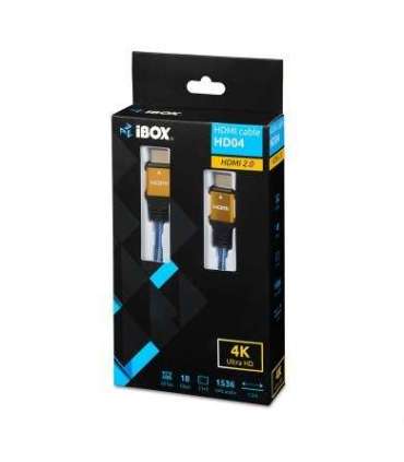 iBox ITVFHD04 HDMI cable 1.5 m HDMI Type A (Standard) Black,Blue,Gold