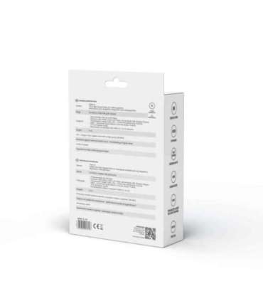 Savio HDMI (M) v2.1 cable, angled, 8K, HDR Dynamic, OFC copper, 5m, CL-175