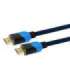 Savio GCL-05 HDMI cable 3 m HDMI Type A (Standard) Black, Blue