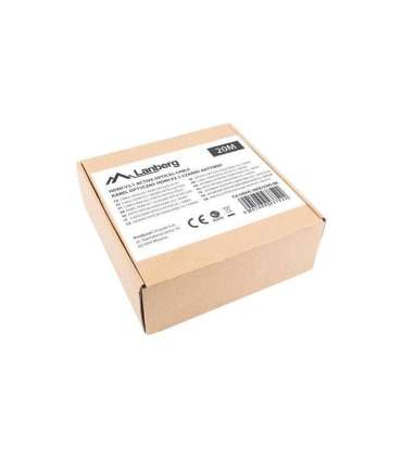 Lanberg CA-HDMI-30FB-0200-BK optical cable HDMI M/M 20m v2.1 8K AOC