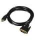 Lanberg CA-HDDV-10CC-0018-BK video cable adapter 1.8 m HDMI Type A (Standard) DVI-D Black