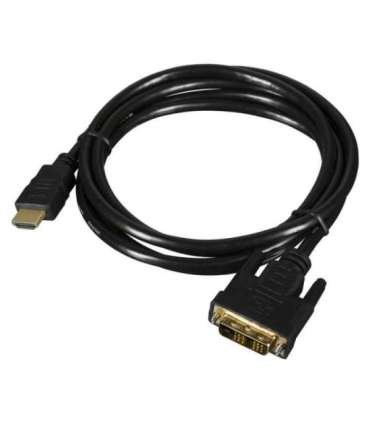 Lanberg CA-HDDV-10CC-0018-BK video cable adapter 1.8 m HDMI Type A (Standard) DVI-D Black