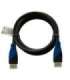 Savio CL-49 HDMI cable 5 m HDMI Type A (Standard) Black,Blue