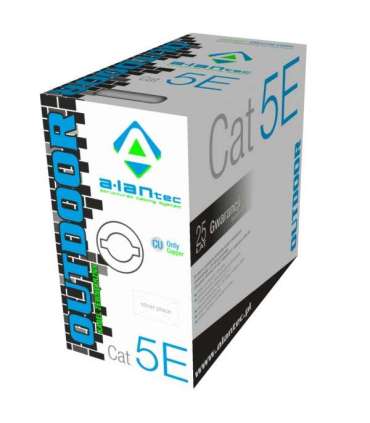 A-LAN KIU5OUTZ305 networking cable Grey 305 m Cat5e U/UTP (UTP)