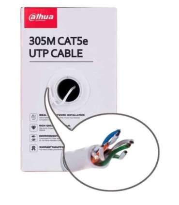 Dahua Technology PFM920I-5EUN networking cable 305 m Cat5e U/UTP (UTP)
