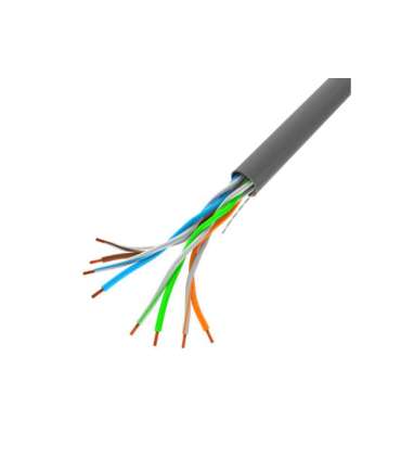 LANBERG LAN UTP CABLE 100MB/S 305M WIRE CCA GREY