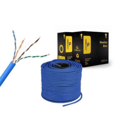 Gembird UPC-5004E-SOL-B networking cable Blue 305 m Cat5e U/UTP (UTP)