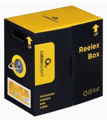 Gembird Cat5e, 305m networking cable Grey