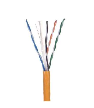 LANBERG CABLE UTP 1GB/S 305M WIRE CCA ORANGE