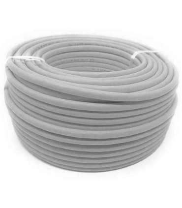 Techly ITP8-FLU-0100 networking cable Grey 100 m Cat5e U/UTP (UTP)