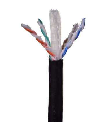 Alantec KIU6OUTZ305 networking cable 305 m Cat6 U/UTP (UTP) Black