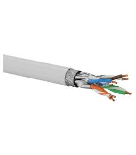 Q-LANTEC S/FTP cat.6A network cable, twisted pair, LSOH