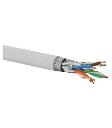 Q-LANTEC S/FTP cat.6A network cable, twisted pair, LSOH