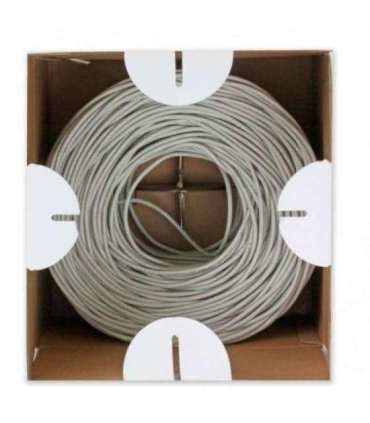 Techly ITP9-FLU-0305 networking cable Grey 305 m Cat6 U/UTP (UTP)