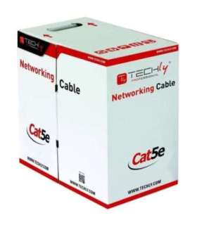 Techly ITP6-UTP-IC networking cable Grey 305 m Cat5e U/UTP (UTP)