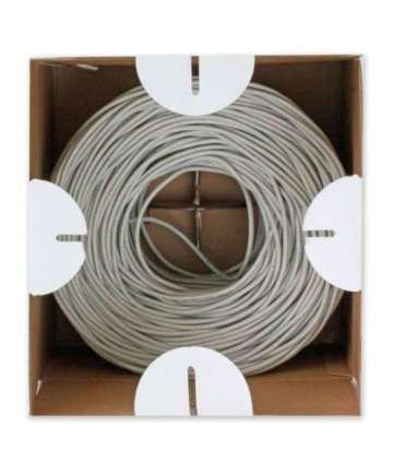 Techly ITP6-UTP-IC networking cable Grey 305 m Cat5e U/UTP (UTP)