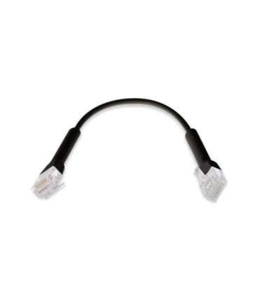 Ubiquiti UniFi Ethernet Patch Cable networking cable Black 0.22 m Cat6