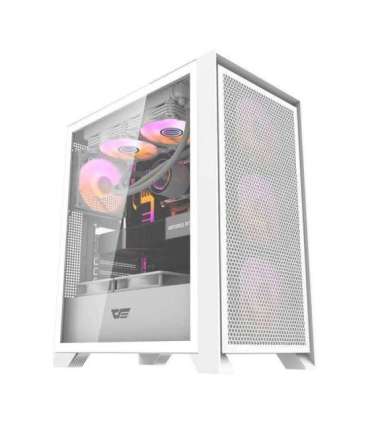 Computer case Darkflash DRX70 MESH + 4 RGB fans (white)