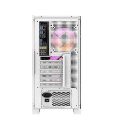 Computer case Darkflash DRX70 MESH + 4 RGB fans (white)